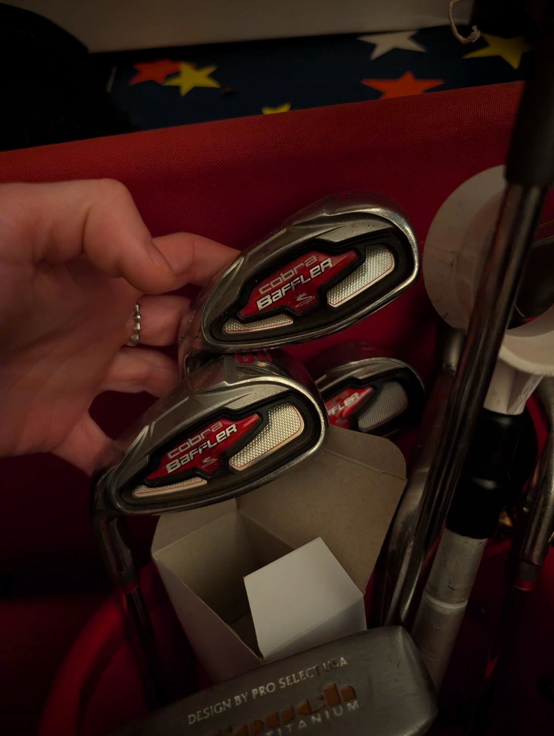 Cobra Baffler Golf Clubs and Mizuno Golf Bag Set - photo 3