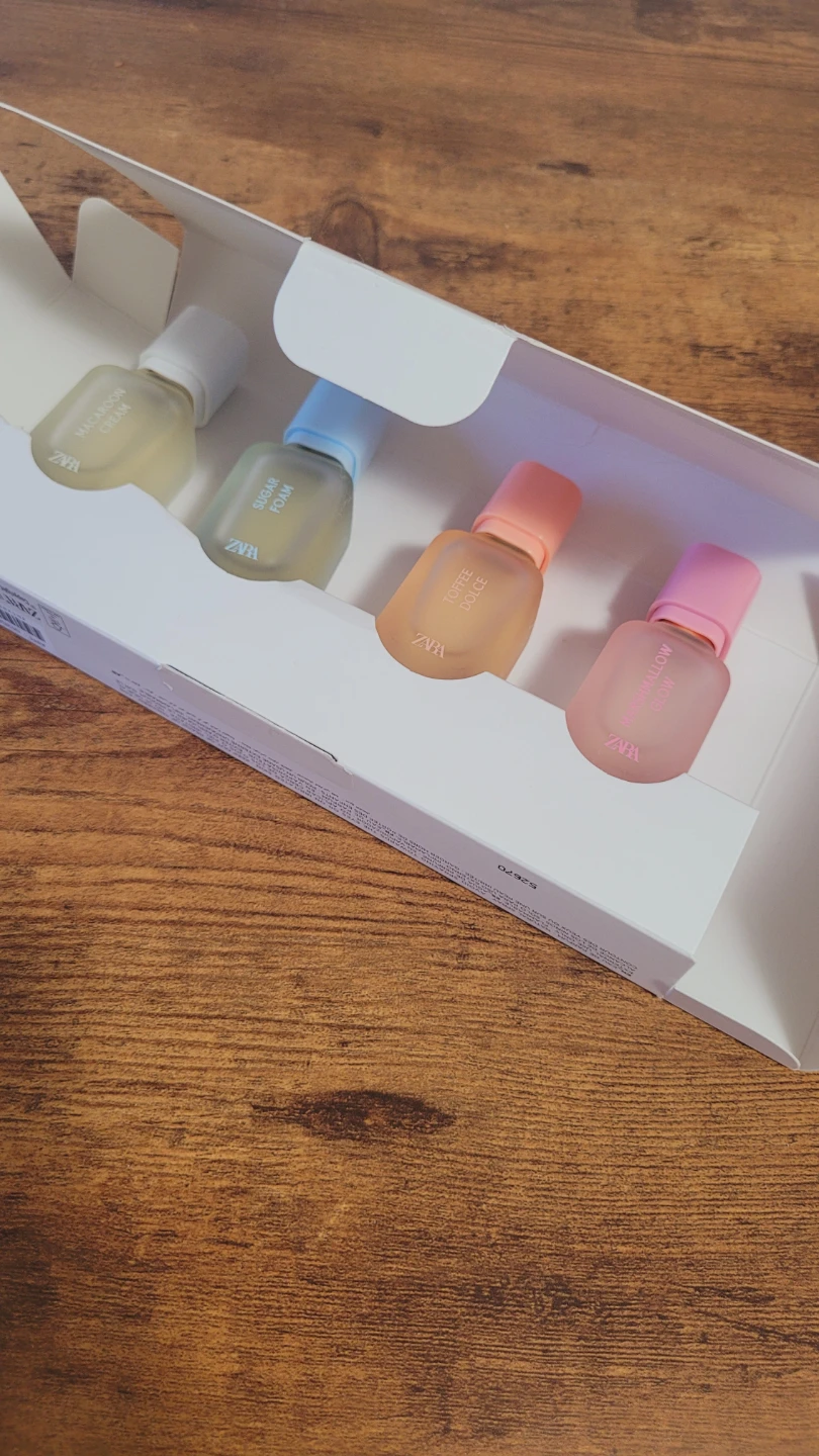 ZARA Gourmand Fragrance Set, 4 x 10 ml Eau de Parfum - photo 2