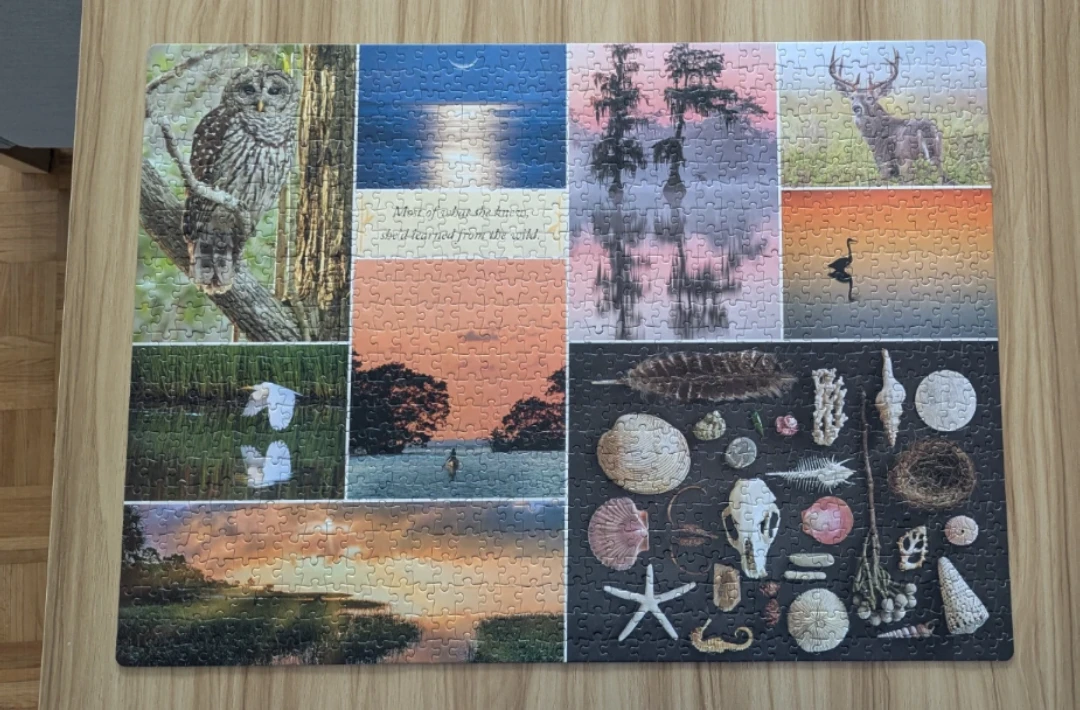 1000 Piece Nature & Wildlife Jigsaw Puzzles (Set of 2) - photo 3