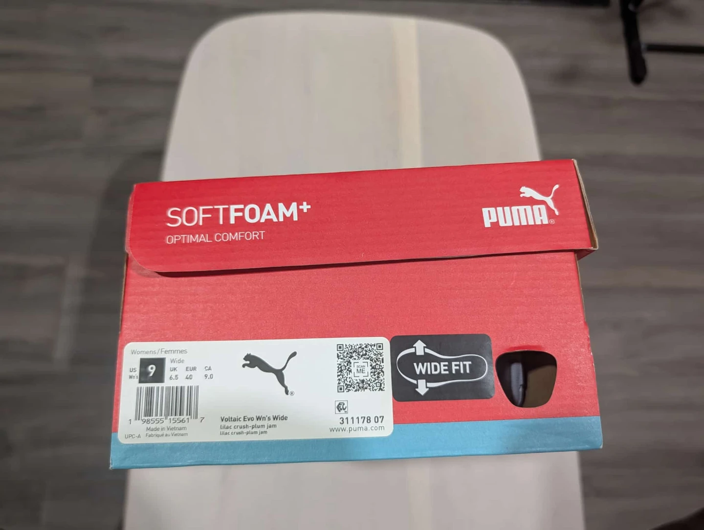 Puma SoftFoam+ Women's Wide Fit Sneakers Size 9 - photo 3