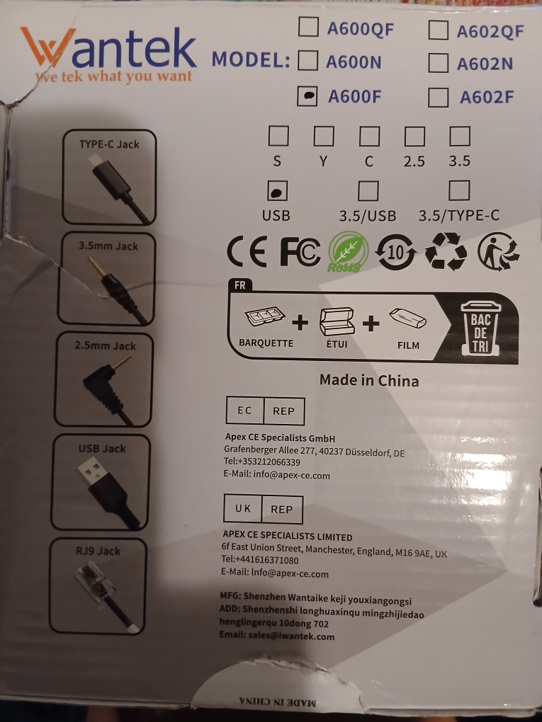 Wantek Call Center Headset - photo 2