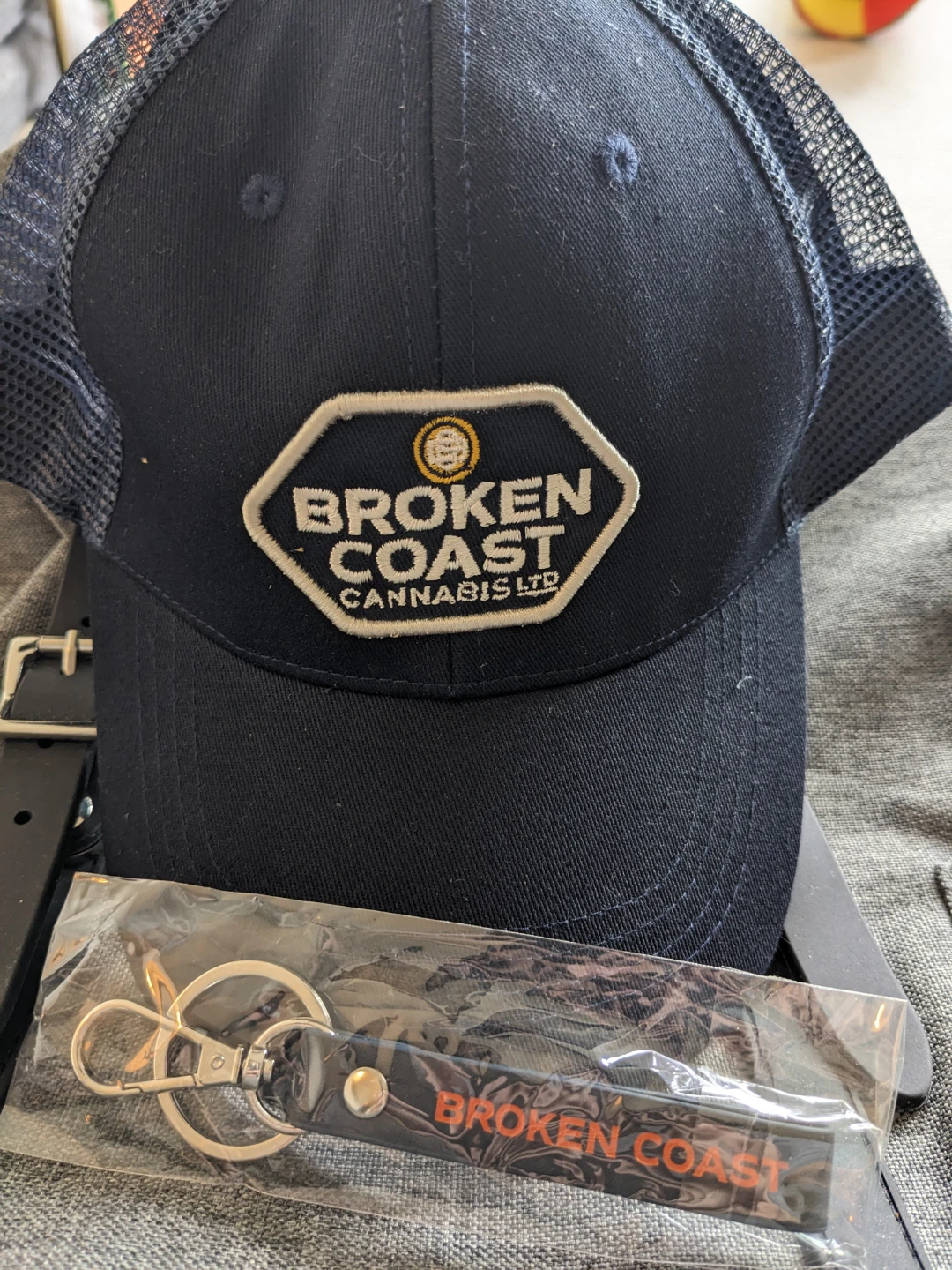 Broken Coast Cannabis Backpack, Hat, and Keychain Set - photo 3