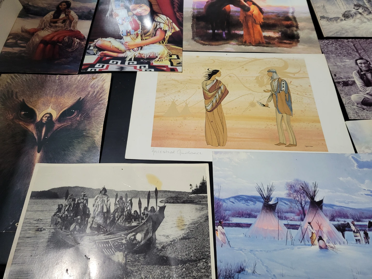 Collection of Canadian Nature and Indigenous Art Prints - photo 5