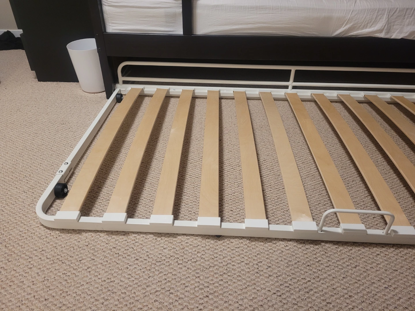 Twin IKEA Pull-out Bed Frame - photo 2