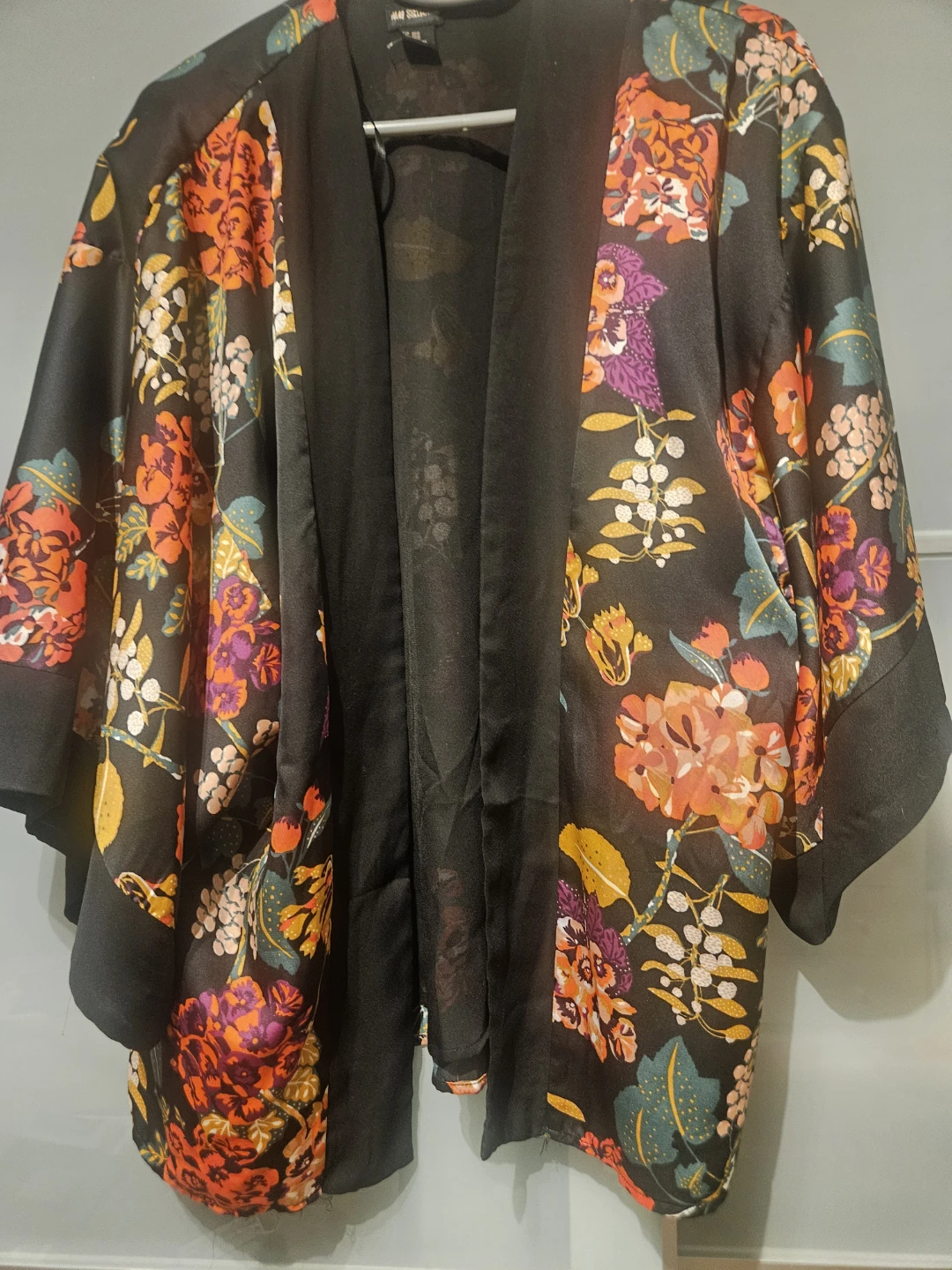 H&M Conscious Collection Floral Kimono Jacket M-L