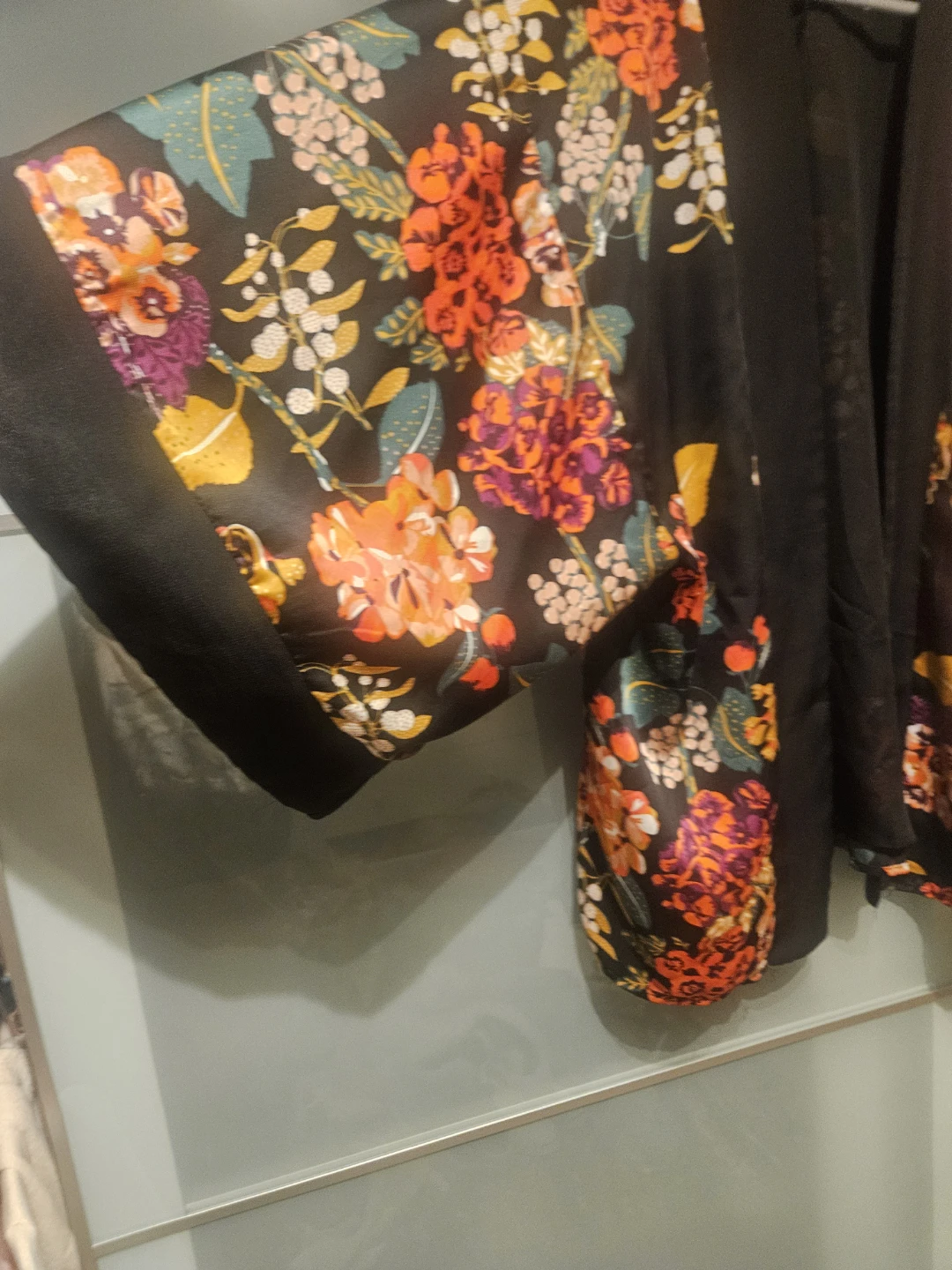 H&M Conscious Collection Floral Kimono Jacket M-L - photo 2