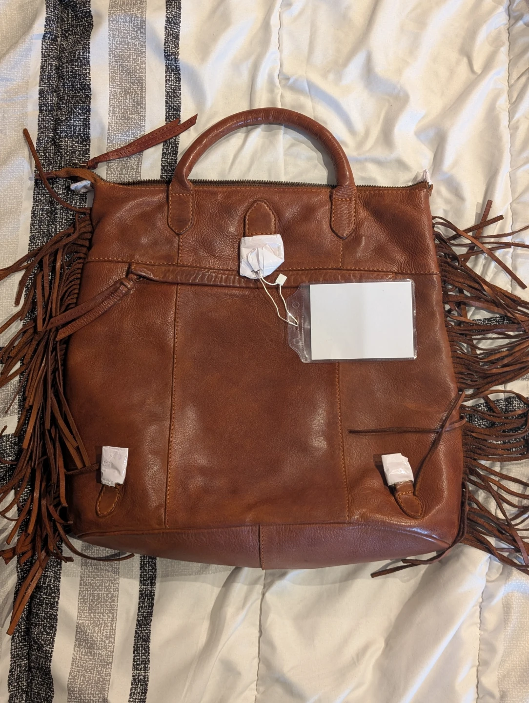 Premium Genuine Leather Woven Bag - photo 2