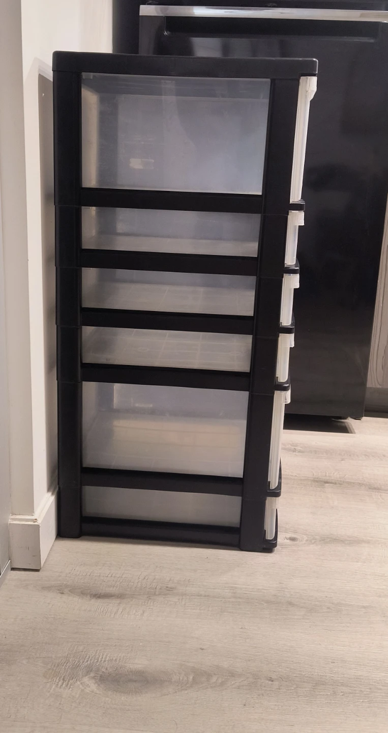 Plastic 6-Drawer Organizer Storage Tower - photo 4