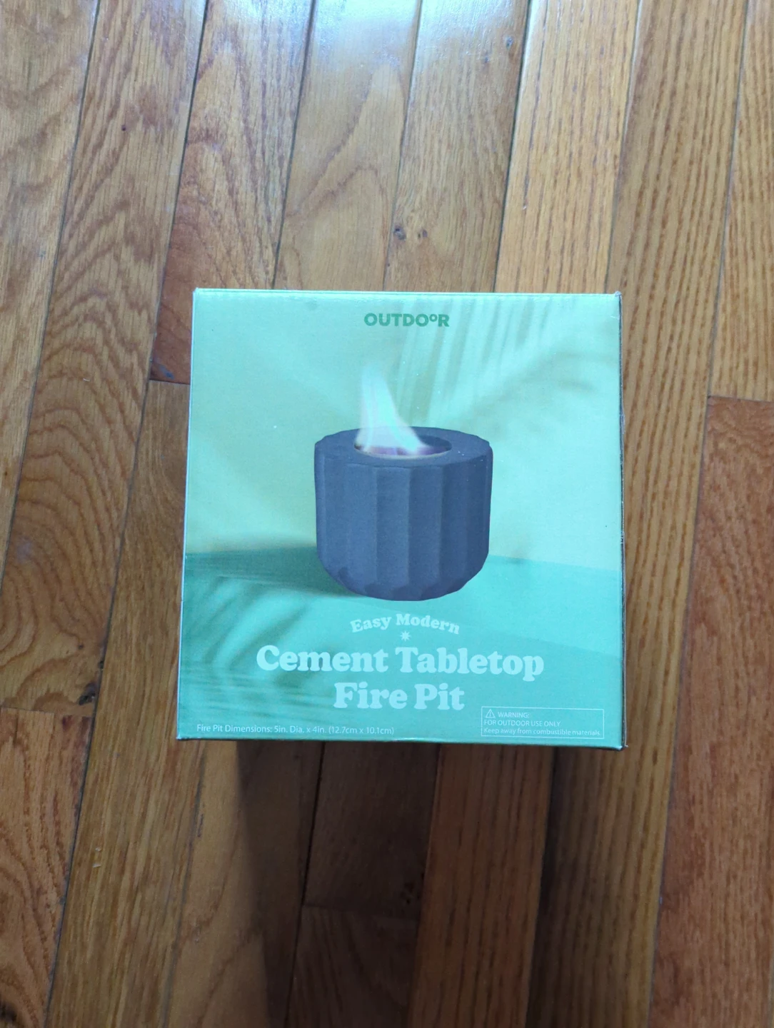 SOLD: Outdo°r - Easy Modern Cement Tabletop Fire Pit