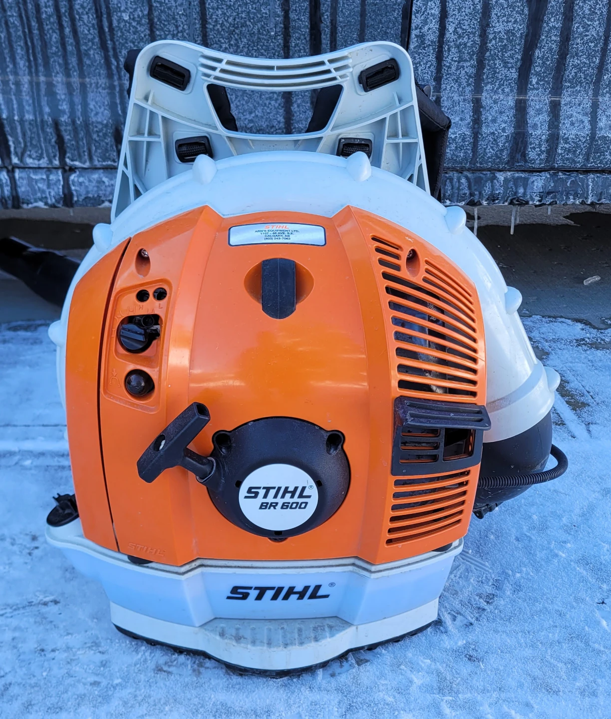 STIHL BR 600 Backpack Snow/Leaf Blower