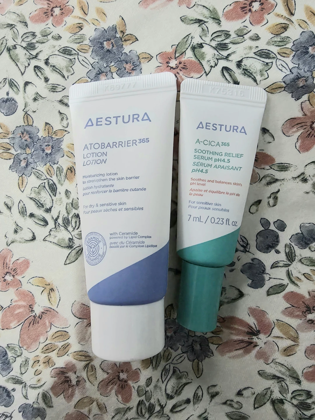 AESTURA ATIOBARRIER365 Lotion & A-CICA365 Serum