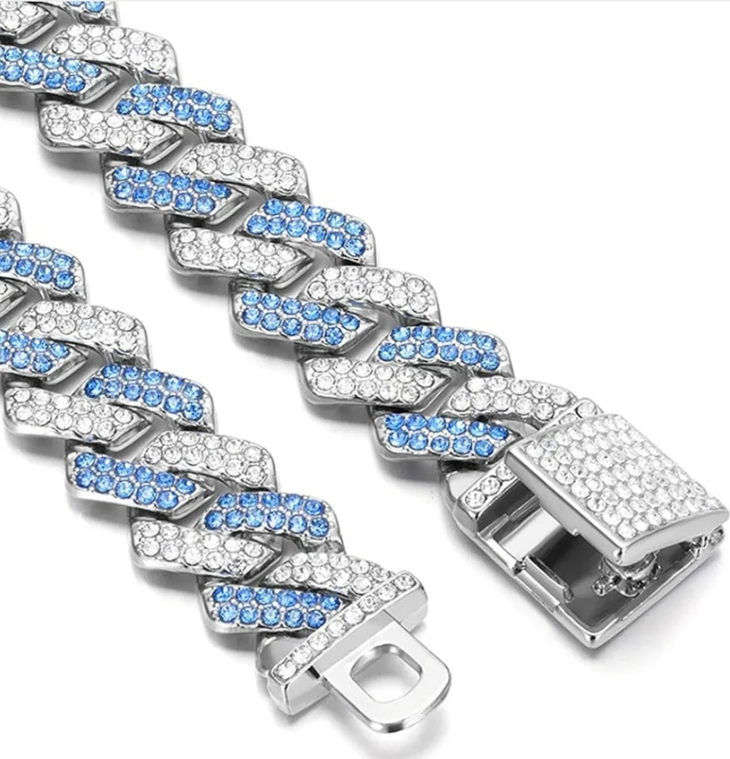 Rhinestone Bling Dog Chain Necklace - photo 4