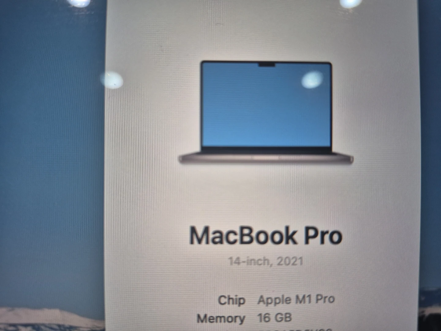 Apple MacBook Pro 14-inch 2021 M1 chip - photo 2