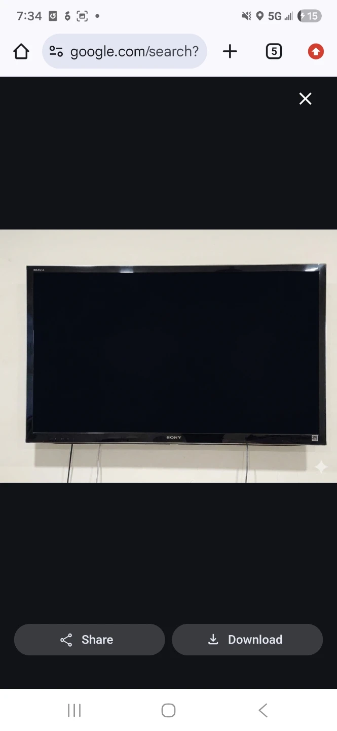 48" Sony Bravia Flat Screen TV