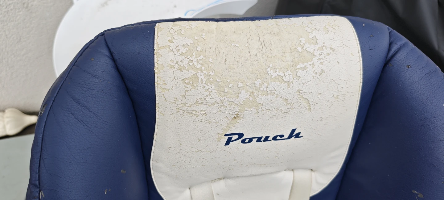 Pouch High Chair - Blue - photo 3