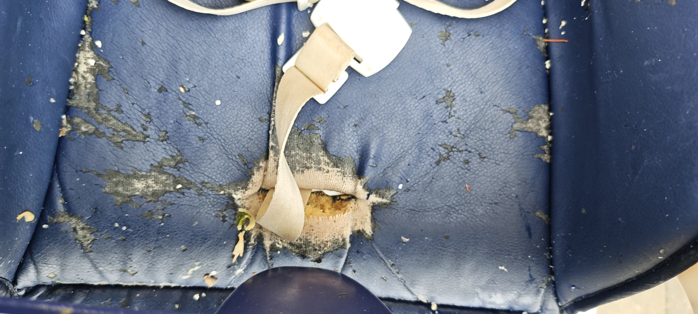 Pouch High Chair - Blue - photo 4