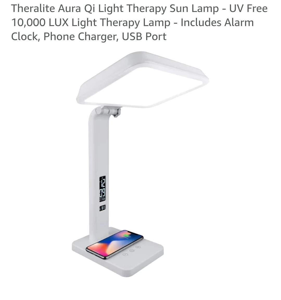Theralite Aura Qi Light Therapy Sun Lamp - photo 4