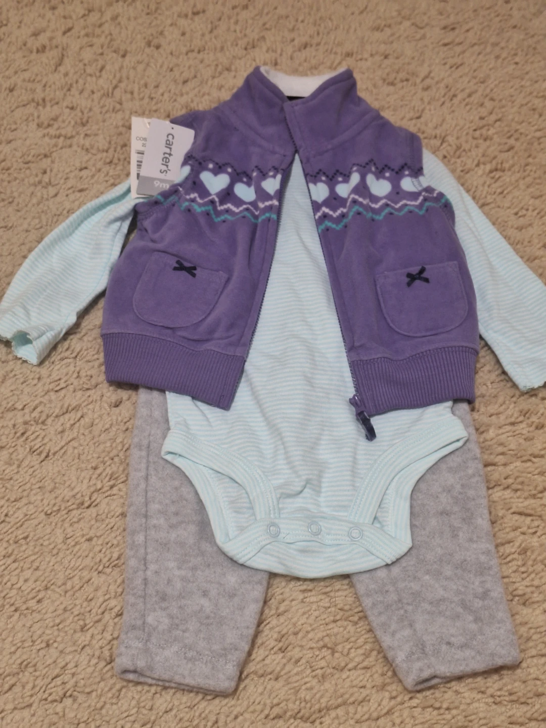 Carters Baby Outfit Set 9 Month - new with tag