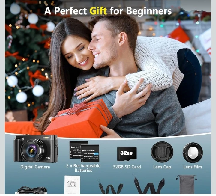 4K 64MP Digital Video Camera with WiFi - photo 4