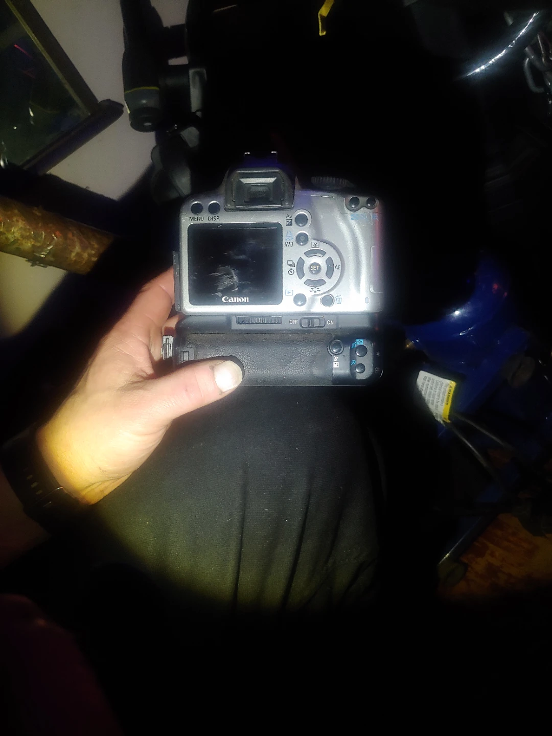 Canon EOS Rebel DSLR Camera with Battery Grip - photo 3