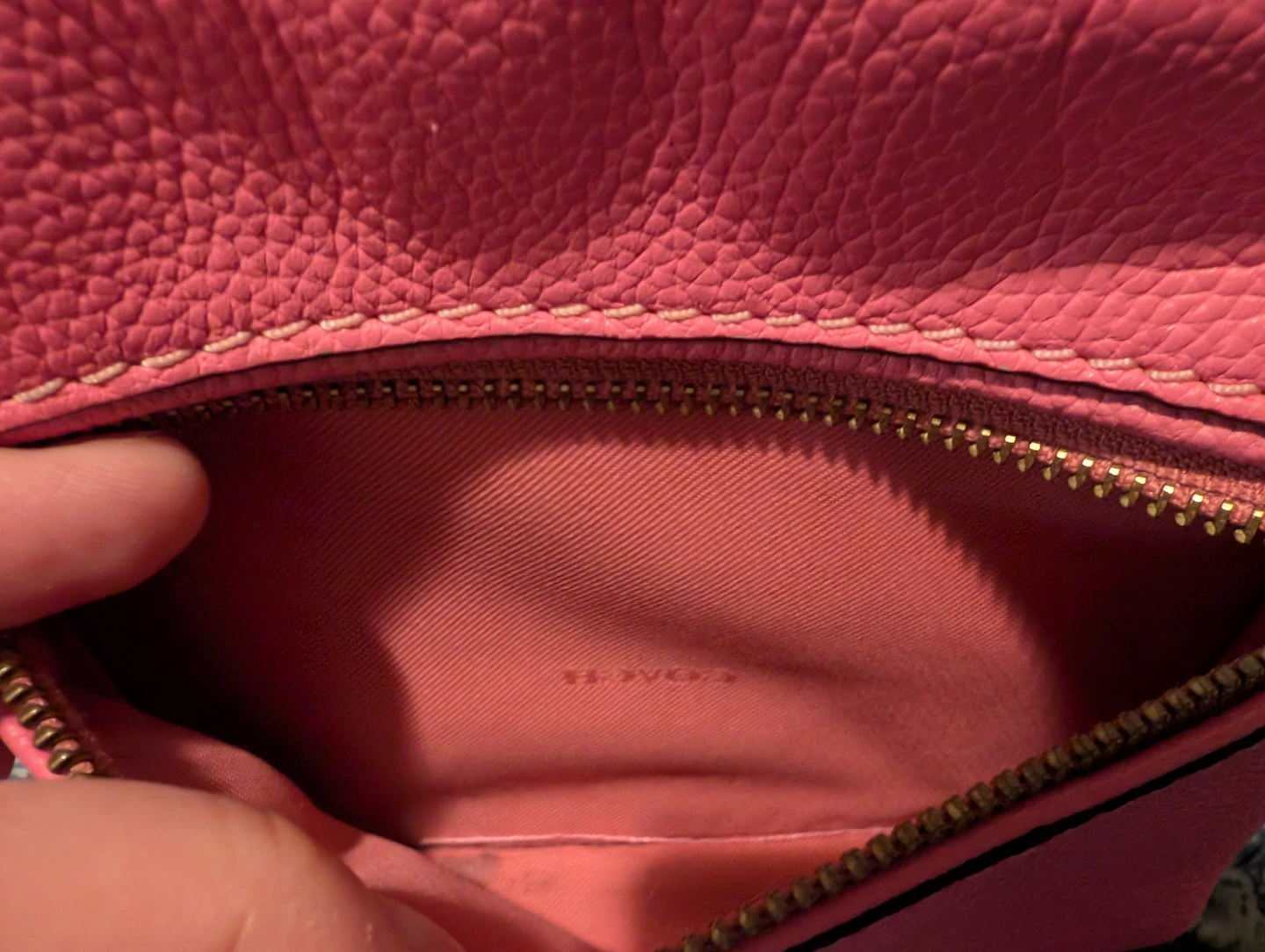 Authentic Coach Backpack Purse in Raspberry - photo 4