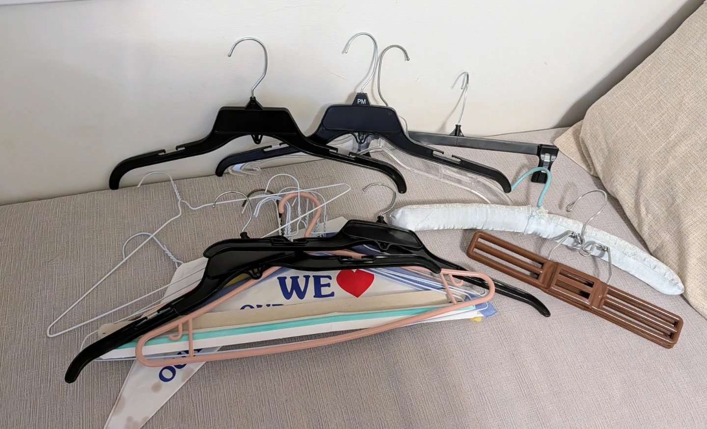 Assorted Coat Hangers - Various Brands