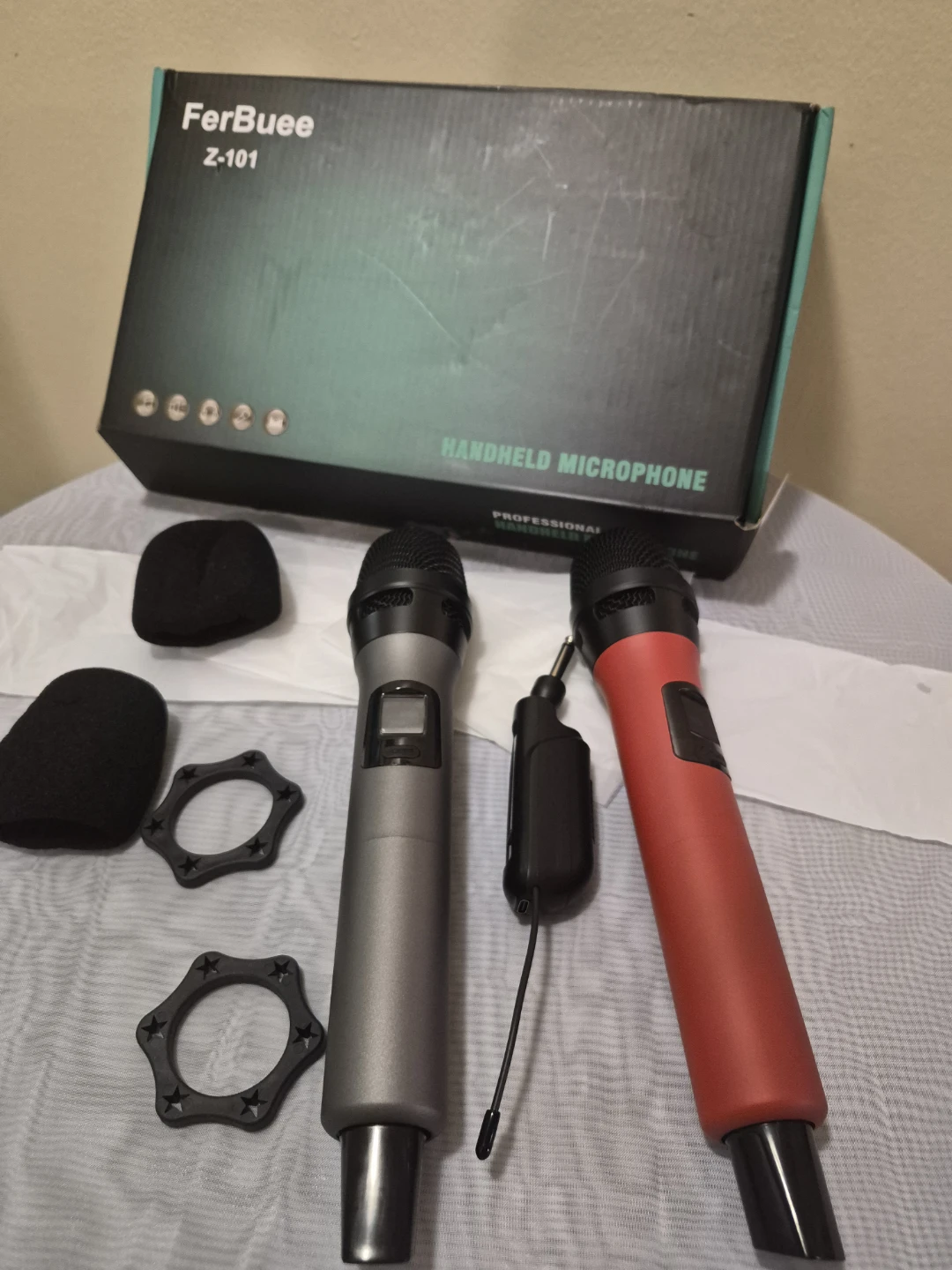 FerBüee Z-101 Professional Handheld Microphones (2-Pack)