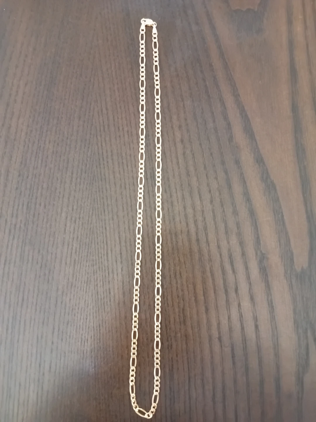 10k Gold Figaro Chain Necklace