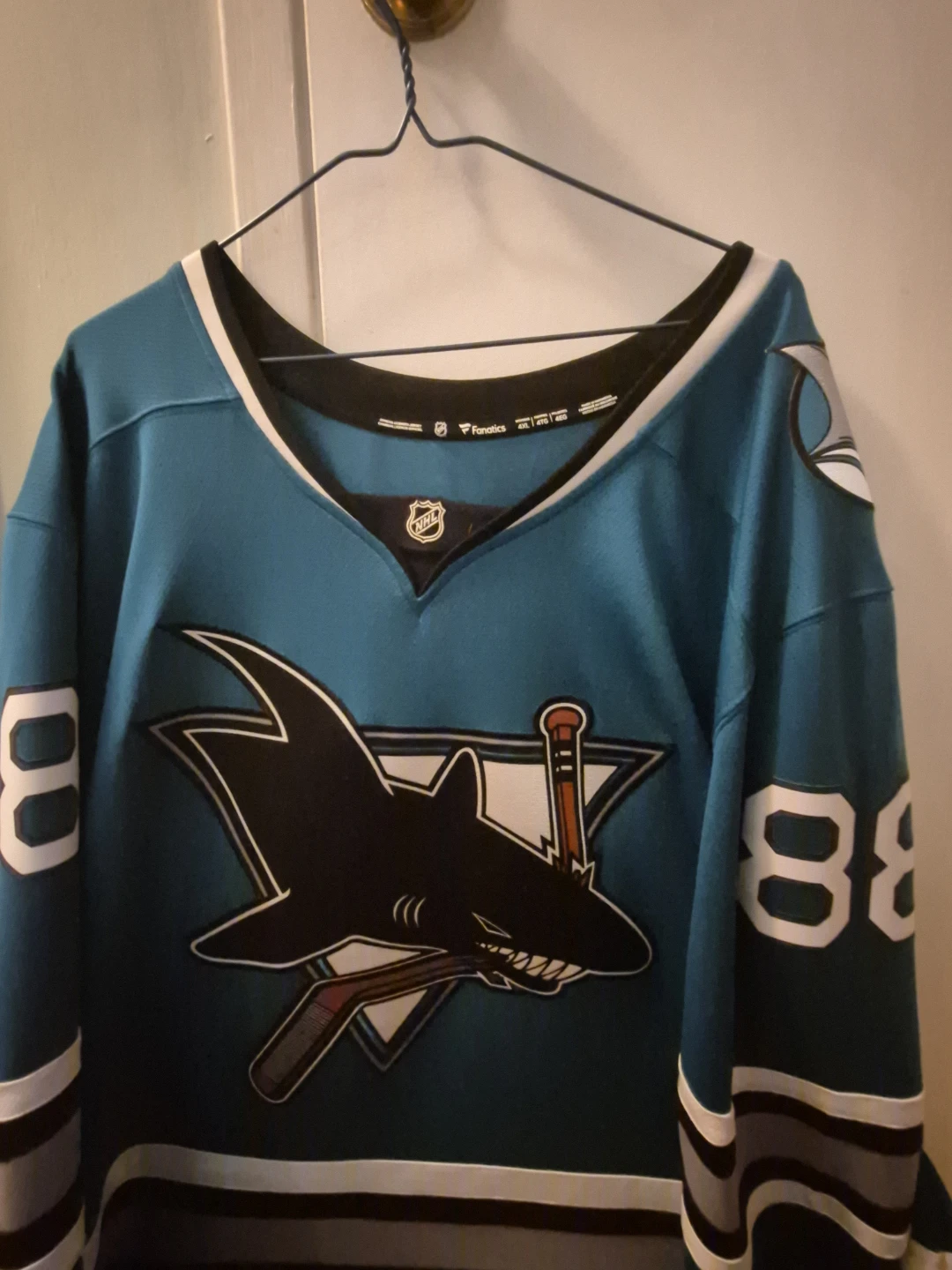 San Jose Sharks "Burns" #88 Hockey Jersey - photo 2