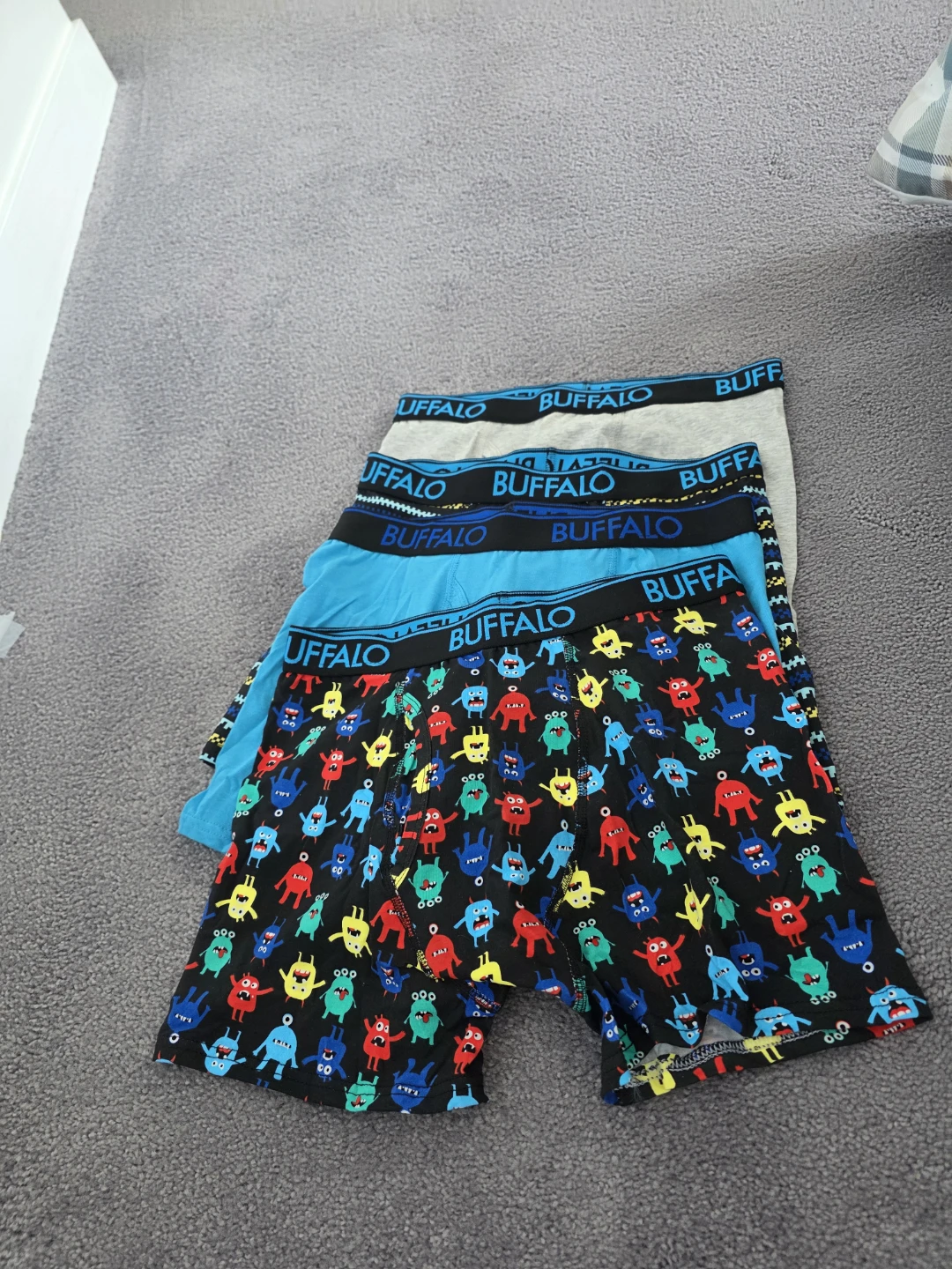 Buffalo Men's Boxer Briefs - Monster Print