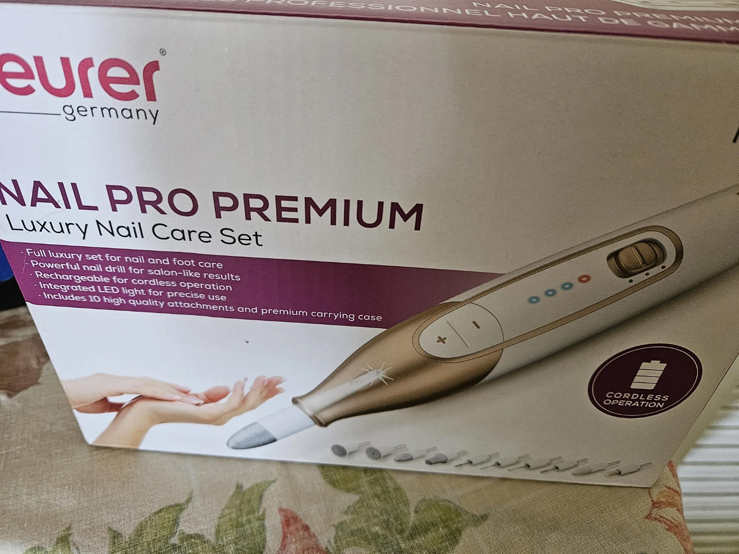Beurer Nail Pro Premium Luxury Nail Care Set