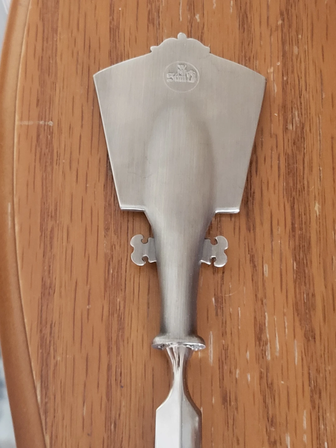 Pewter Letter Opener with Historical Scene - photo 4