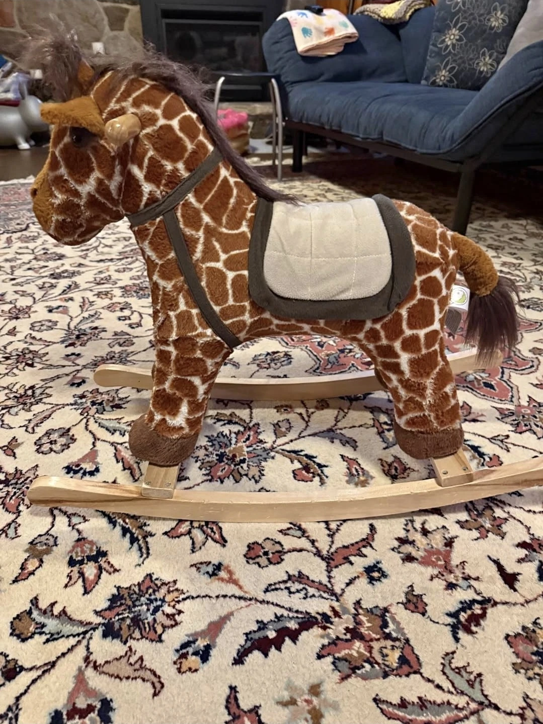 Plush Giraffe Rocking Horse Toy - photo 2