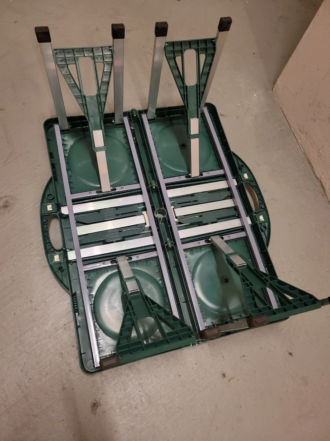 Portable Folding Picnic Table with 4 Seats - photo 4