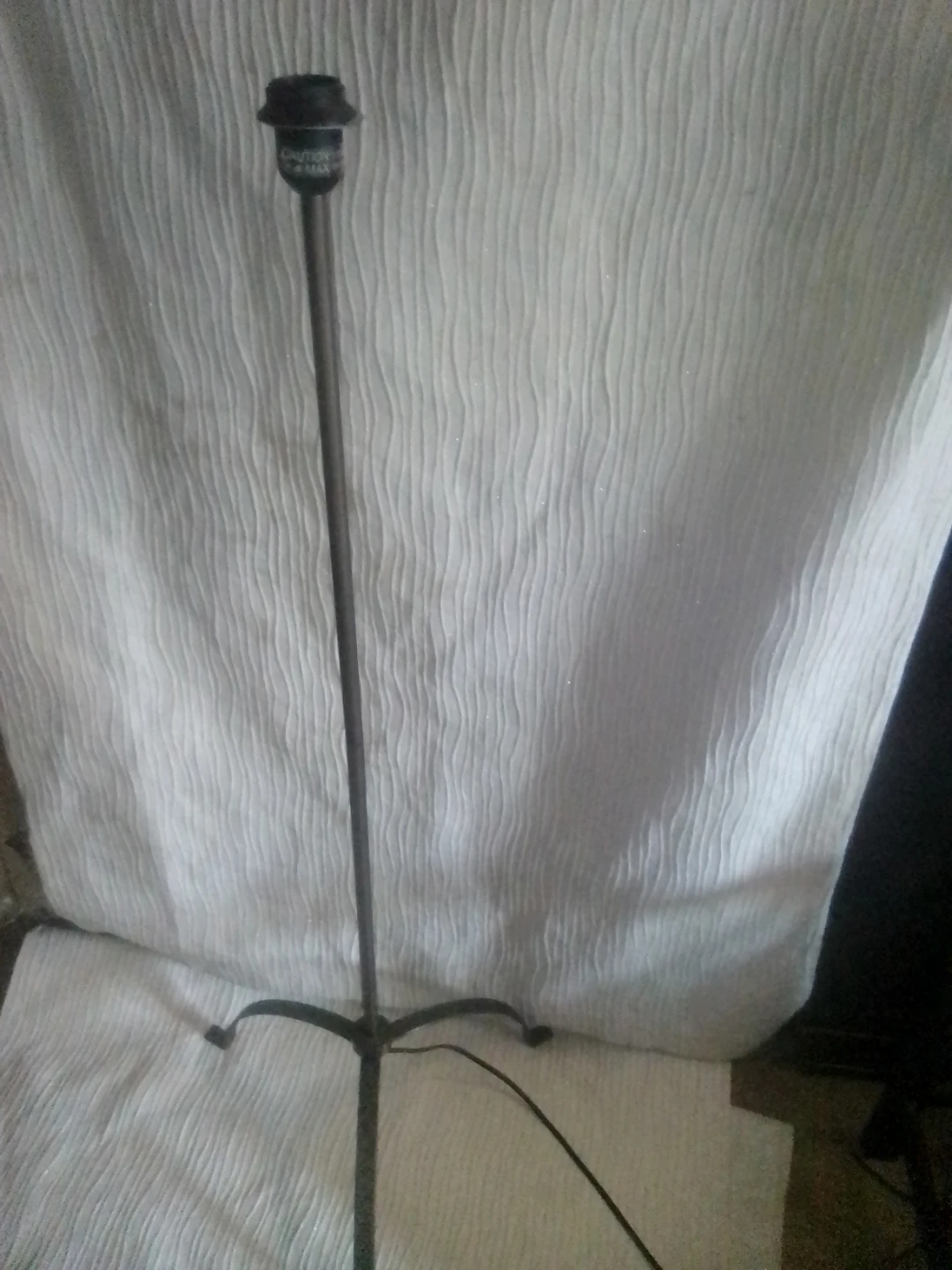 Vintage Floor Lamp with Foot Switch