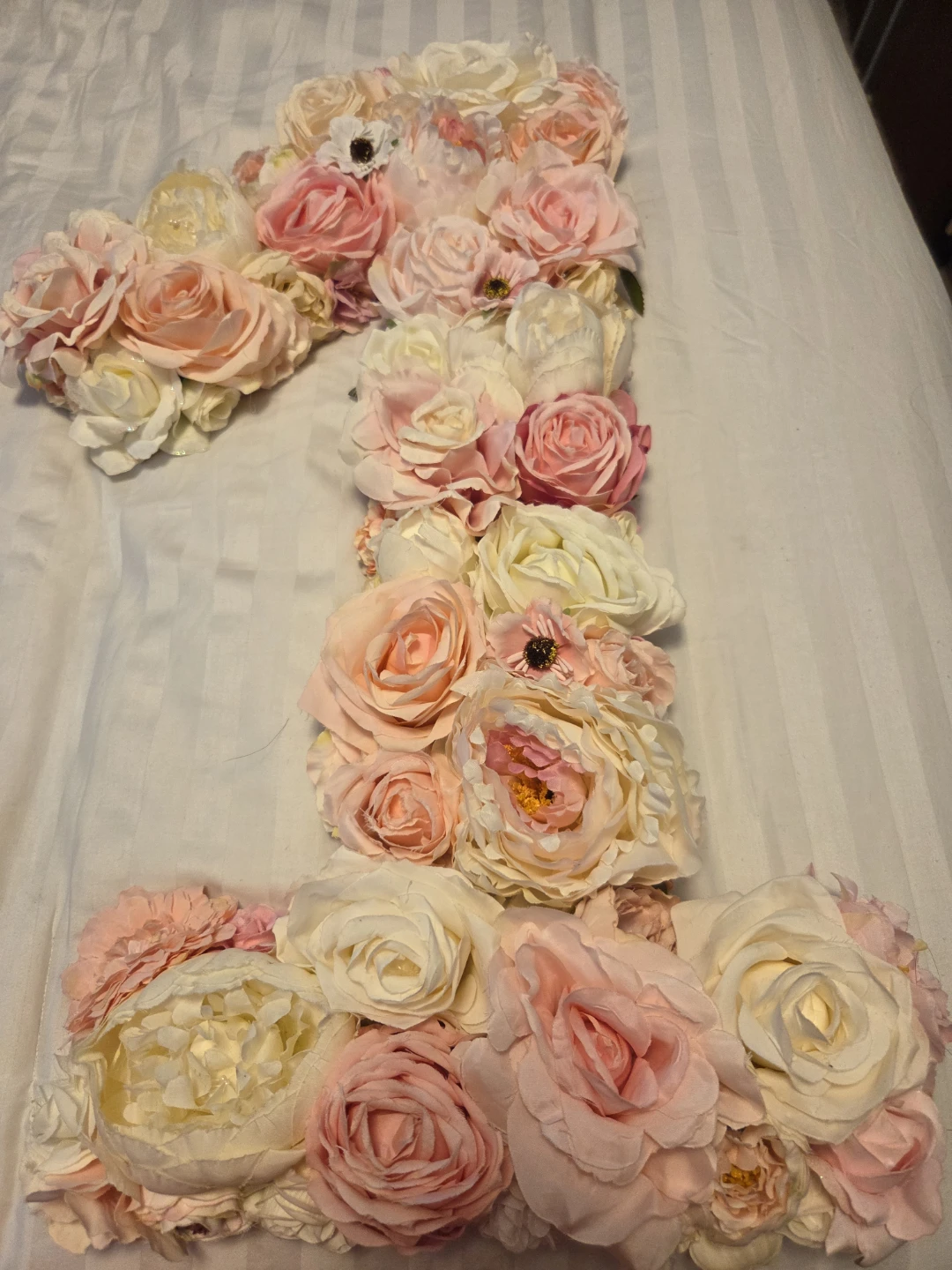 Floral Number 1 Decoration