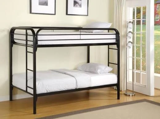 Black Twin Bunk Bed (Read description)