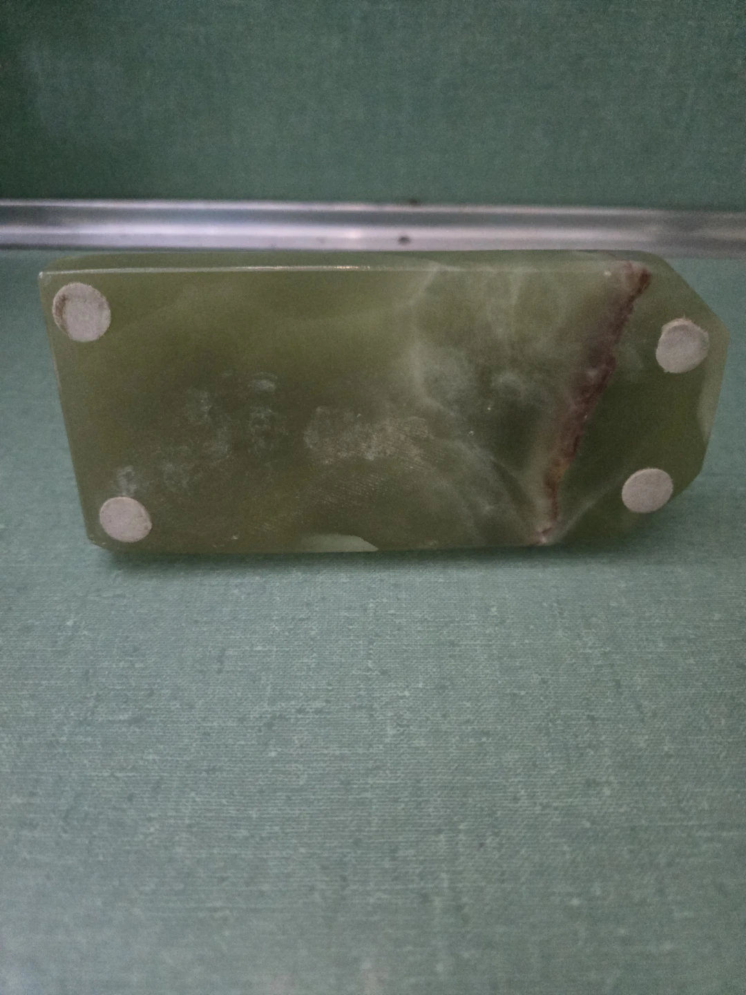 Trunk Up Elephant on a Solid Base - photo 5