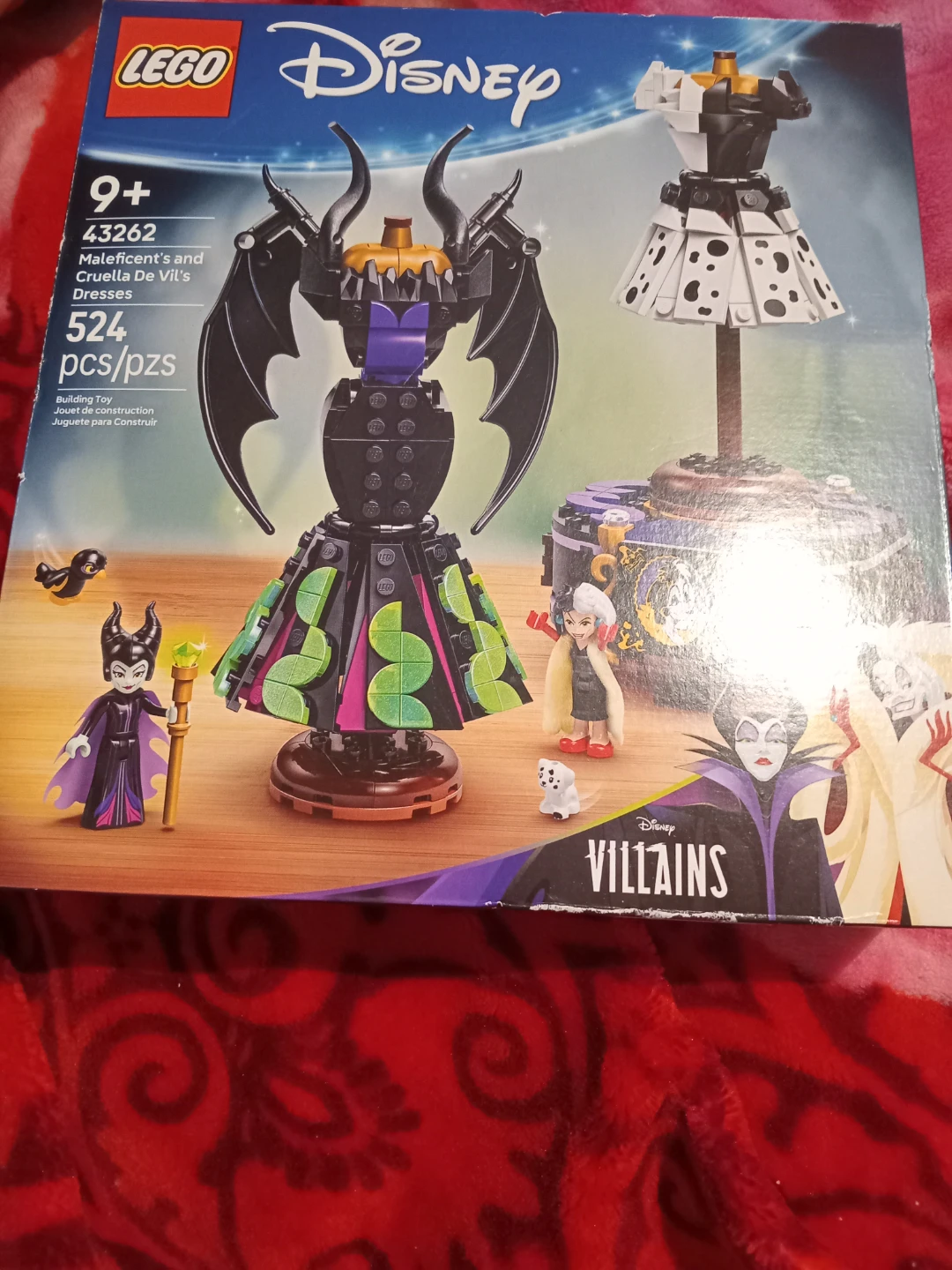 LEGO Disney Maleficent's and Cruella De Vil's Dresses 43262