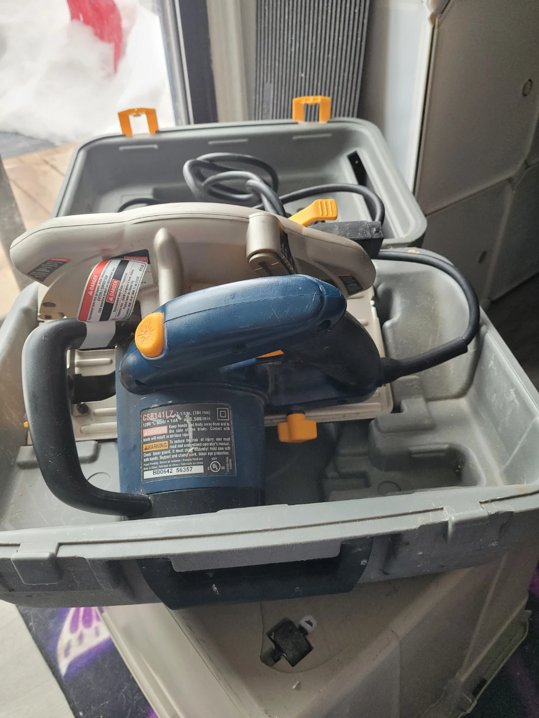 Ryobi Circular Saw with Case - photo 3
