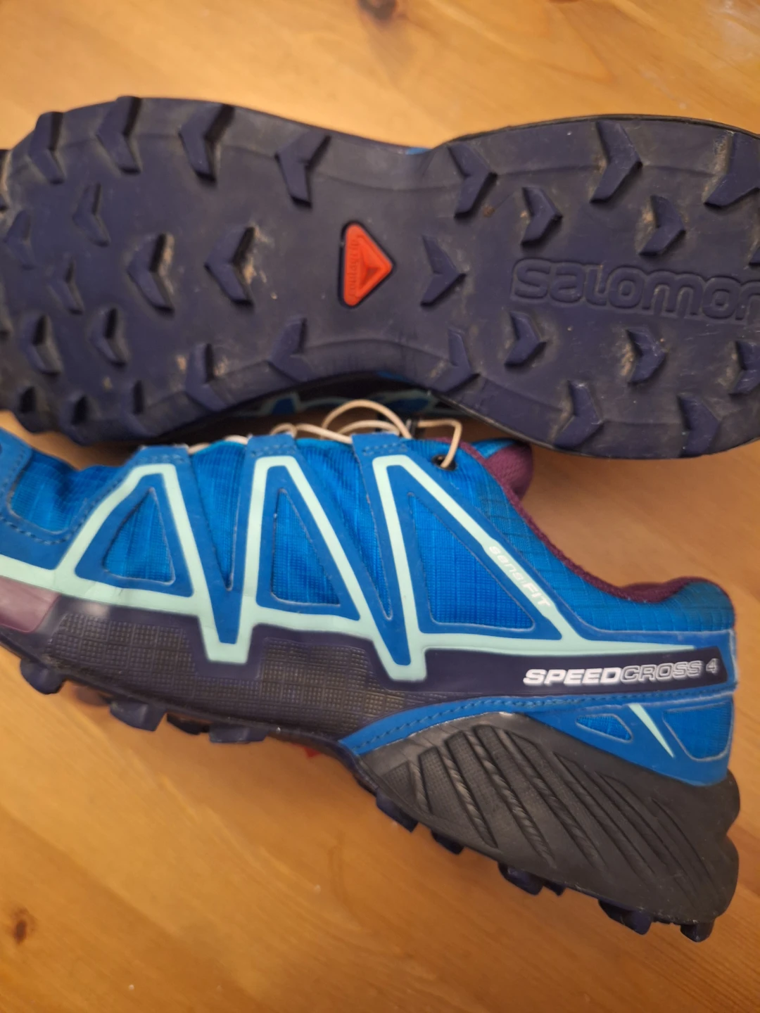 Salomon Speedcross 4 Trail Running Shoes - Blue - photo 4