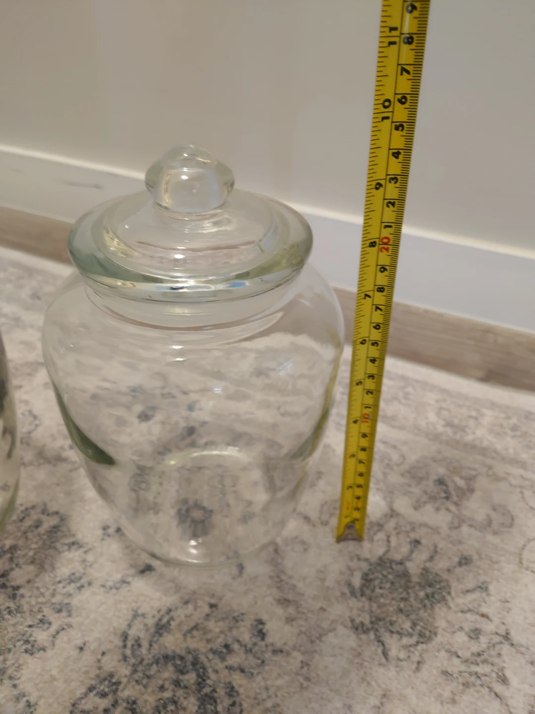 Glass Storage Jars with Lids (Set of 2) - photo 2