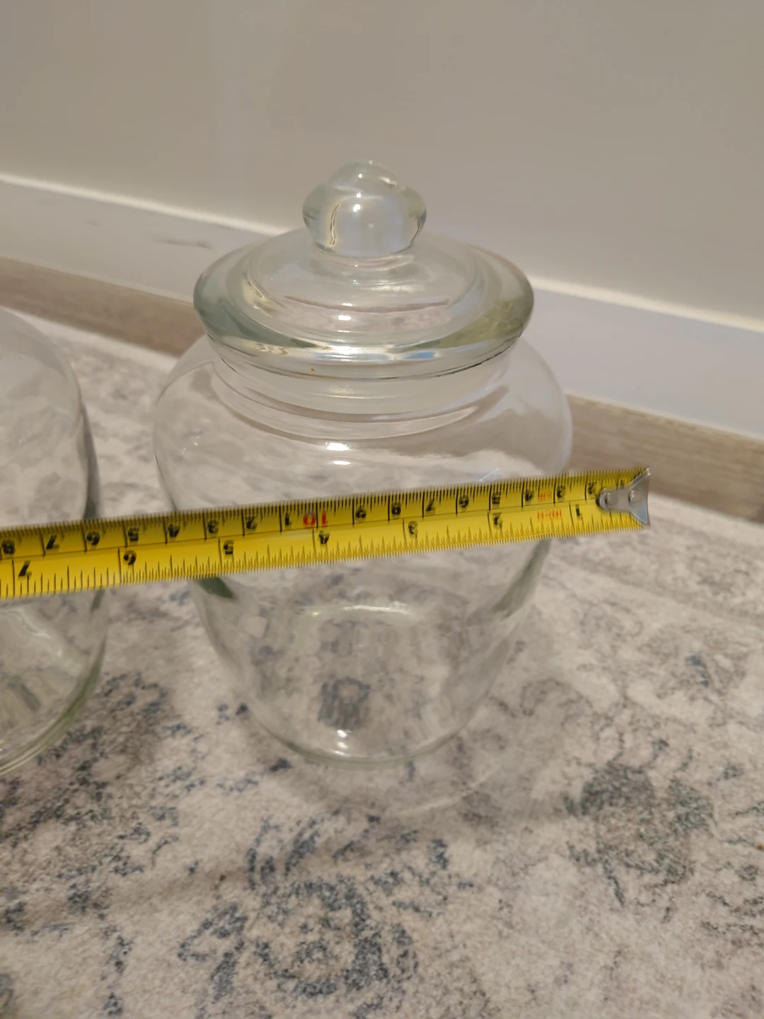 Glass Storage Jars with Lids (Set of 2) - photo 3