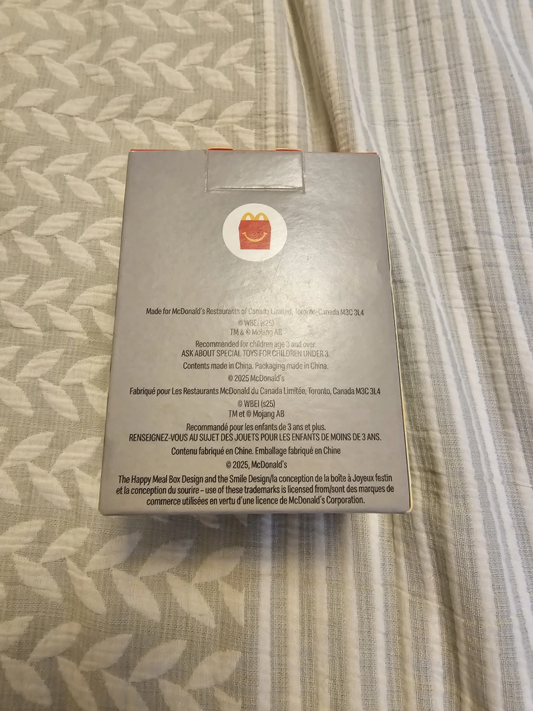 Minecraft Movie Happy Meal Box Dennis - photo 3
