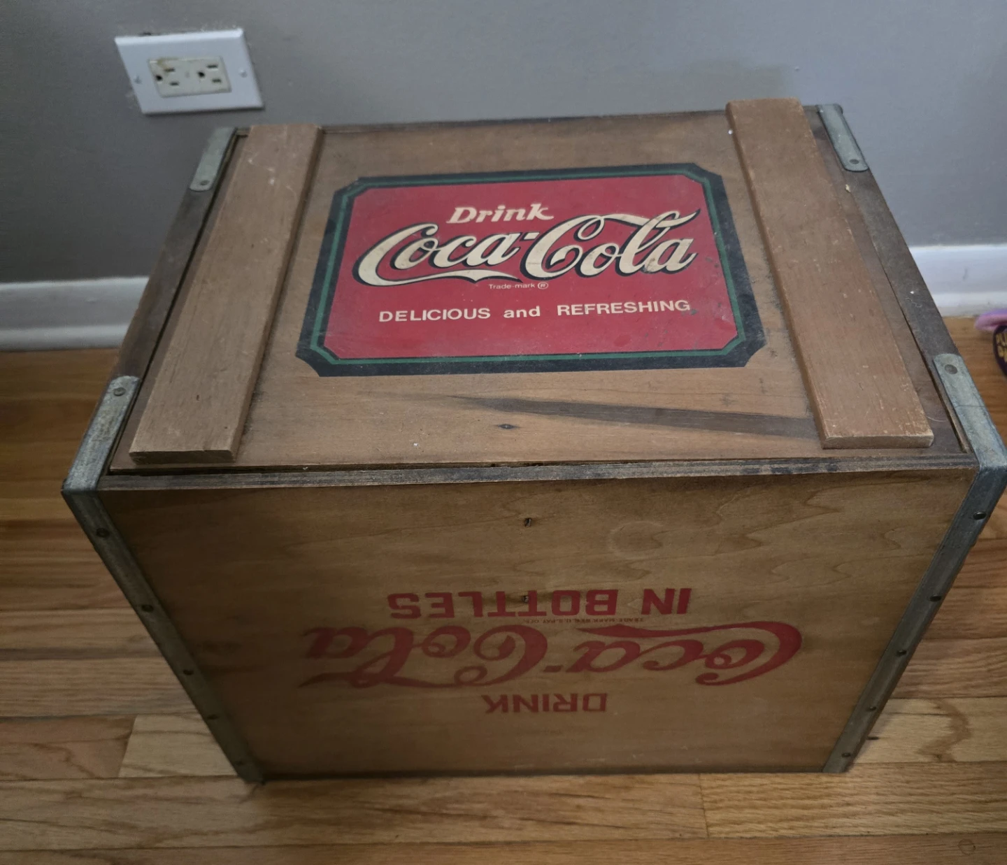 Vintage Coca-Cola Wooden Crate