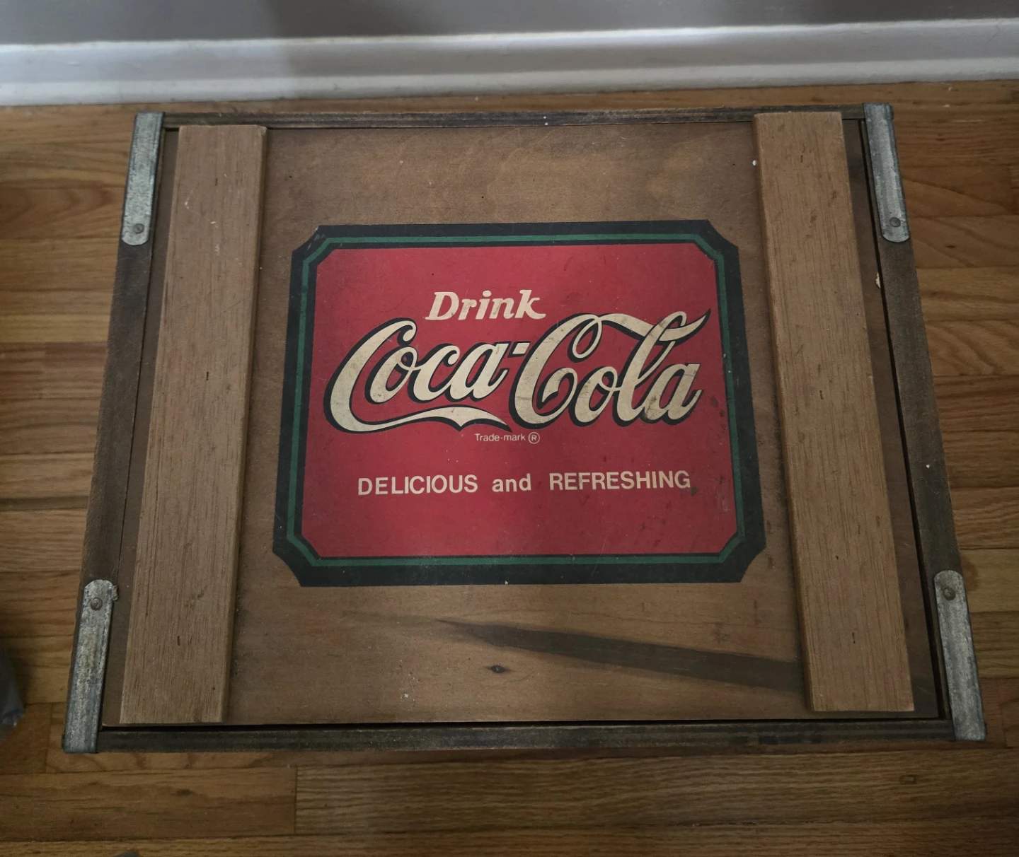 Vintage Coca-Cola Wooden Crate - photo 2