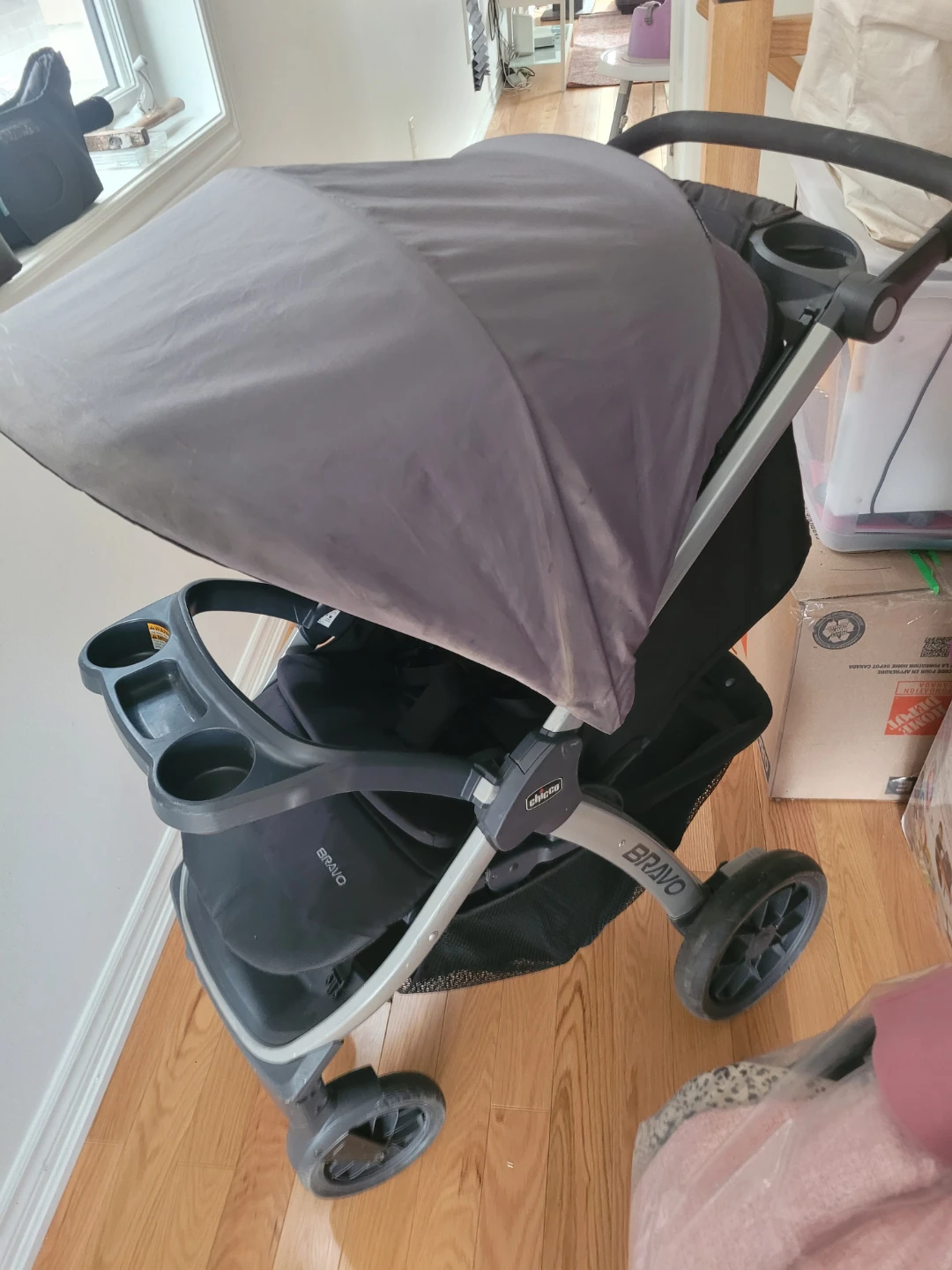 Chicco Bravo Stroller with car seat - photo 2