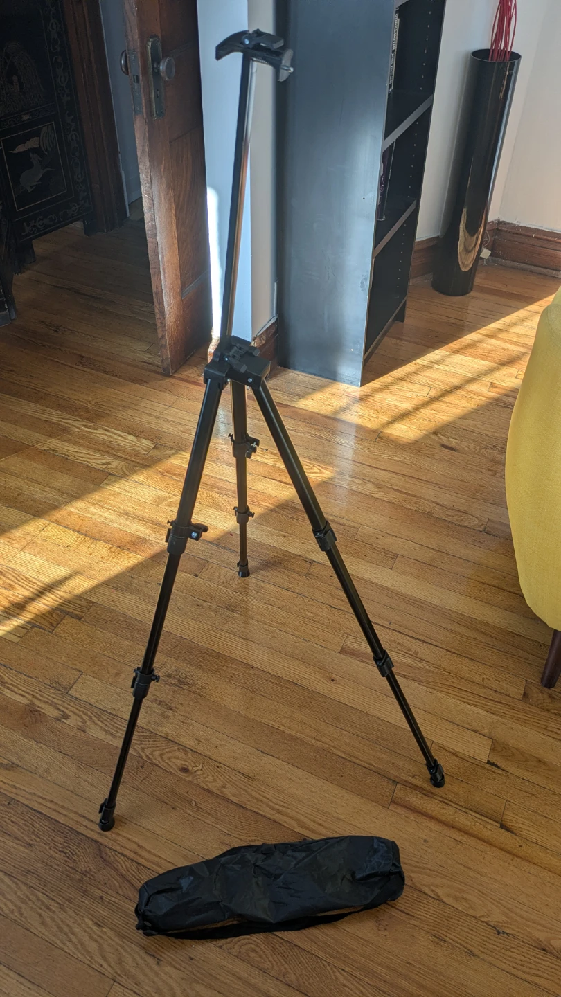 Black easel with Carrying Bag - photo 2