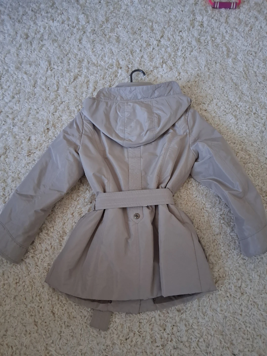 Daniel Hooded Belted Coat 🧡 - photo 3