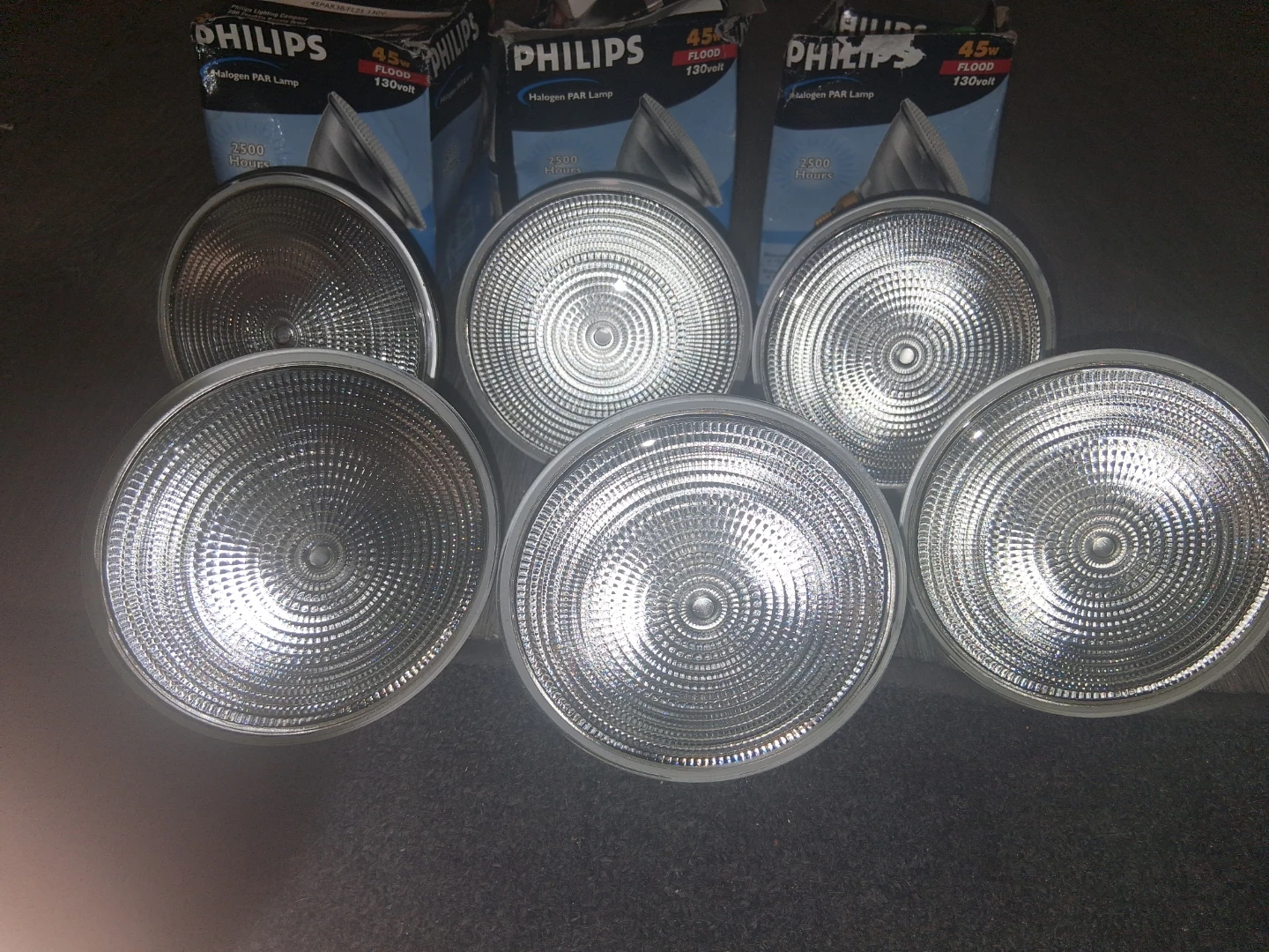 Philips Halogen PAR Lamp Flood Light Bulbs (6 Pack)